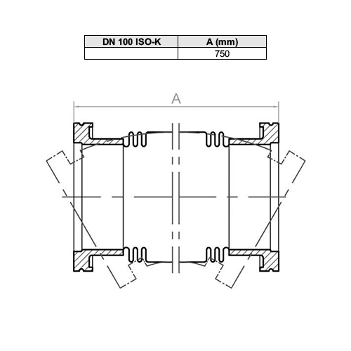 Tubo Flexivel ISO-K