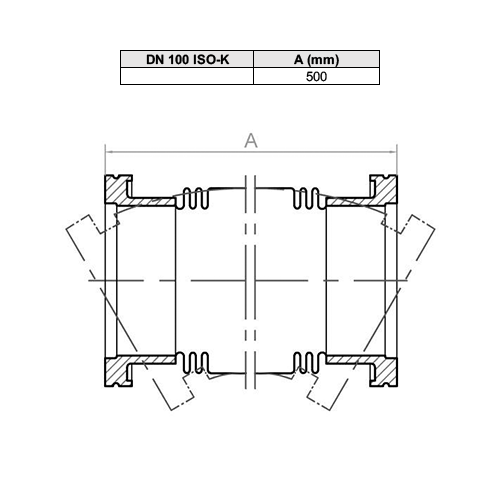 Tubo Flexivel ISO-K