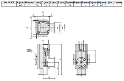 Pneumatic Operated Angle Valve