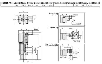 Electromagnetic Angle Valve