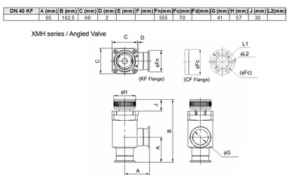 Operated Angle Valve, Aço Inoxidavel