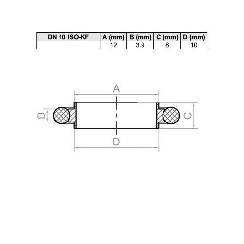 Dn10 Iso FLANGES ISO-KF – STVAC.COM