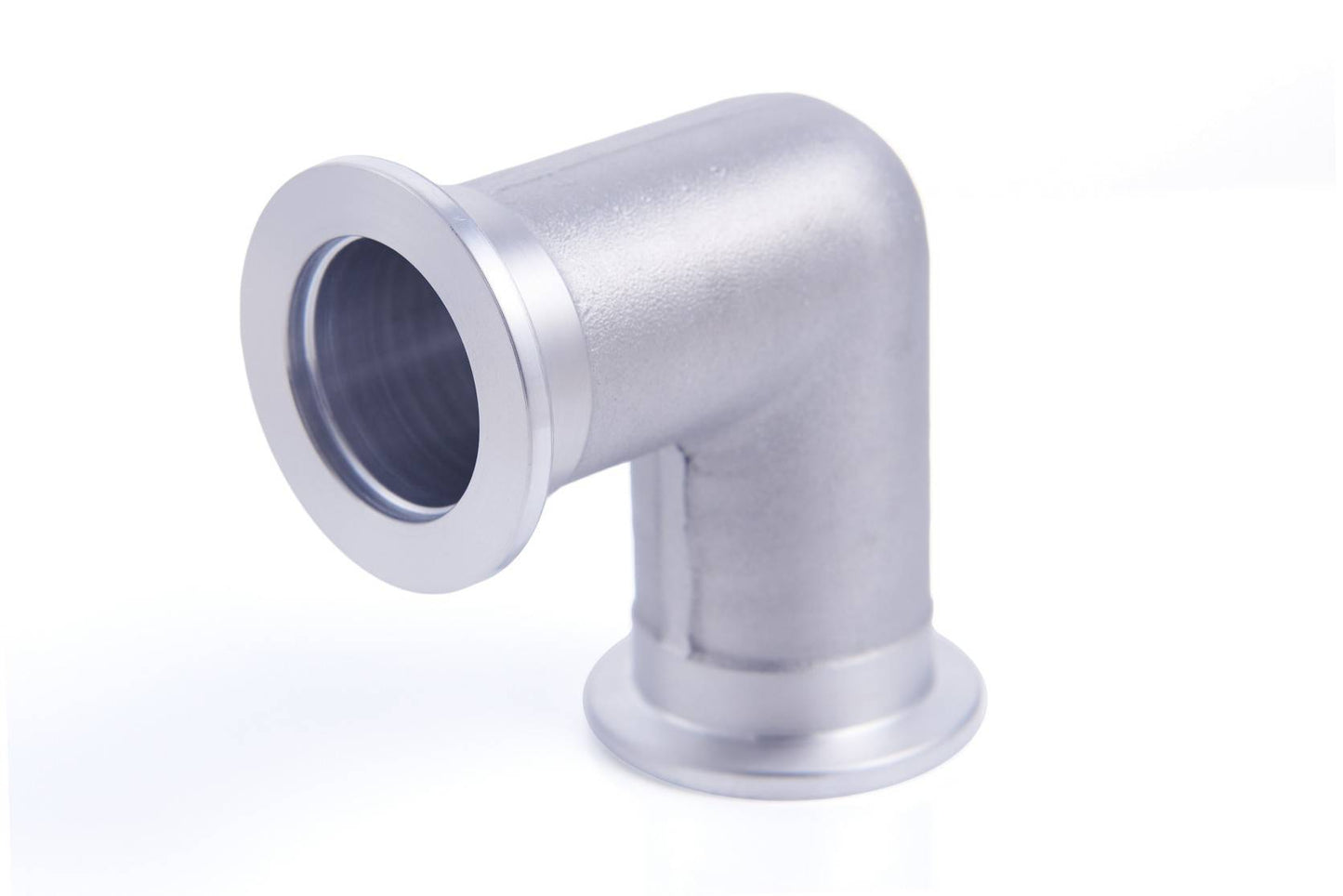 90º elbow in ISO-KF aluminum