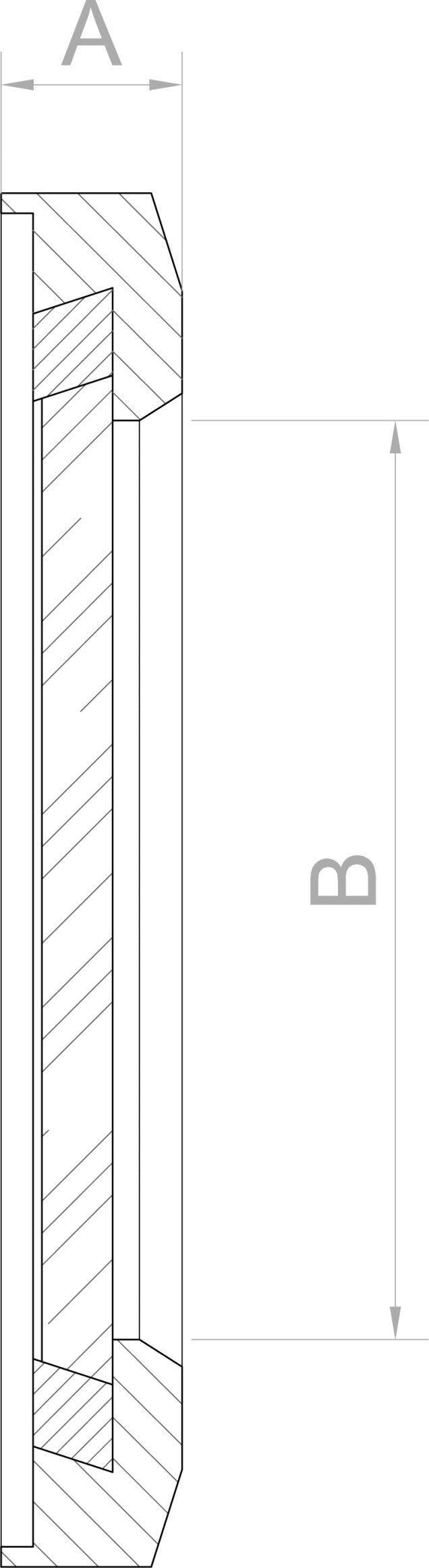 Viewport ISO-KF, Borosilicate Glass – STVAC.COM